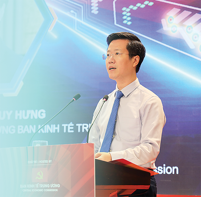 Ông Dương Duy Hưng, Trợ lý Trưởng Ban Kinh tế Trung ương