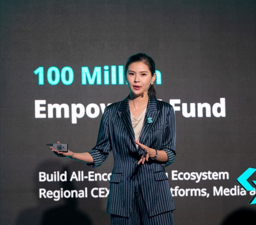 Bà Gracy Chen, CEO của Bitget.