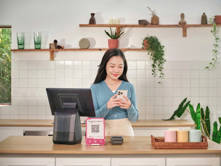 MoMo đã phát triển các nền tảng tài chính số và ứng dụng quản lý dòng tiền, giúp SMEs, hộ kinh doanh có thể quản lý tài chính hiệu quả hơn. (Nguồn MoMo)