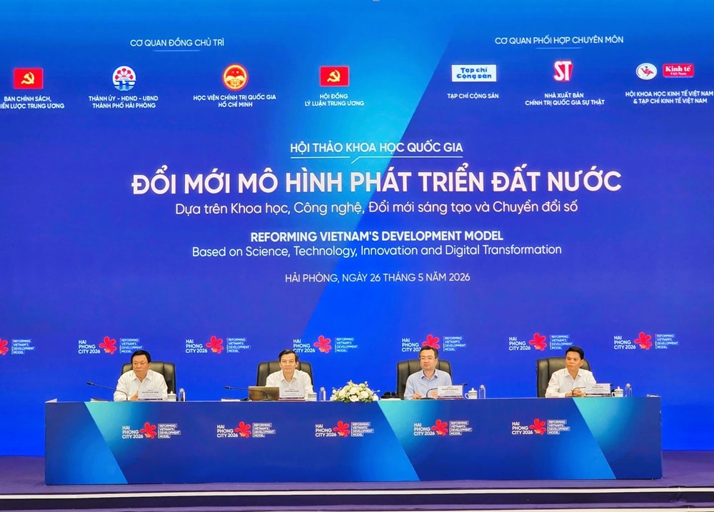 Hội thảo khoa học quốc gia với chủ đề “Đổi mới mô hình phát triển đất nước dựa trên khoa học, công nghệ, đổi mới sáng tạo và chuyển đổi số” 