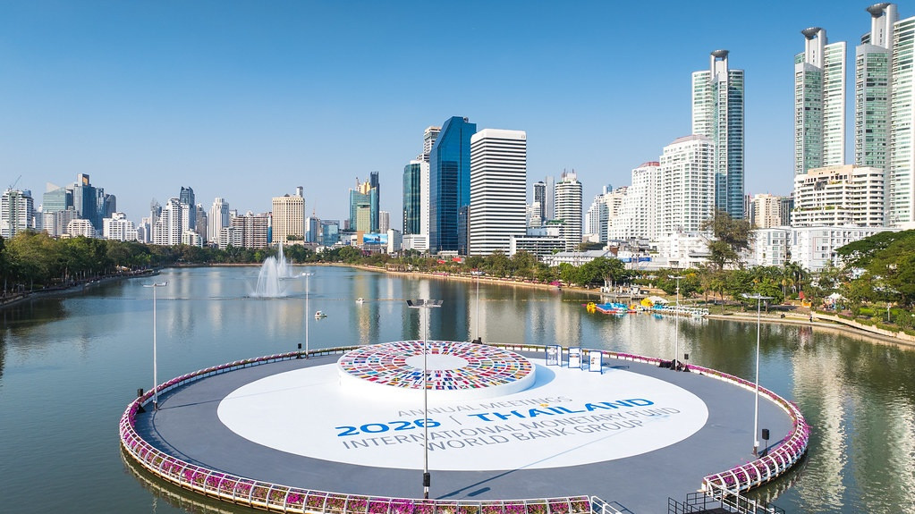 Hội nghị thường niên IMF – Ngân hàng Thế giới 2026 tại Bangkok, Thái Lan. Ảnh: IMF/World Bank