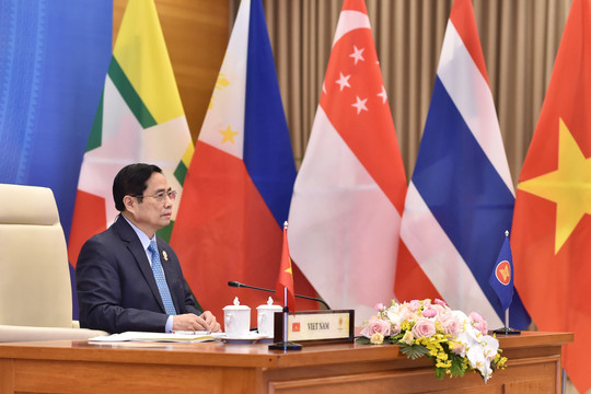 Thủ tướng Phạm Minh Chính bắt đầu các hoạt động trong khuôn khổ Hội nghị Cấp cao ASEAN