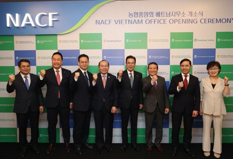 Liên đoàn Hợp tác xã Nông nghiệp Quốc gia Hàn Quốc khai trương Văn phòng đại diện tại Việt Nam 