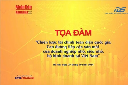 Cơ hội tiếp cận vốn mới của doanh nghiệp nhỏ, siêu nhỏ và hộ kinh doanh