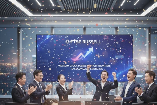Thị trường chứng khoán Việt Nam vừa được FTSE Russell công bố nâng hạng