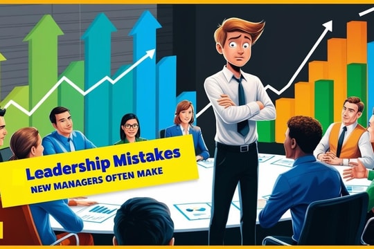 Những sai lầm thường gặp của lãnh đạo và quản lý mới