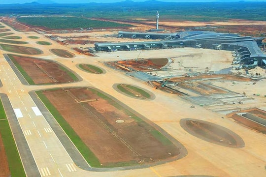 [Ảnh] Sân bay quốc tế Long Thành sẵn sàng đón chuyến bay kỹ thuật đầu tiên