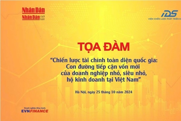 Cơ hội tiếp cận vốn mới của doanh nghiệp nhỏ, siêu nhỏ và hộ kinh doanh