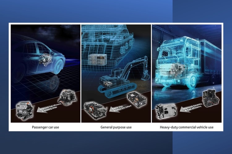 Toyota phát triển hệ thống pin nhiên liệu mới